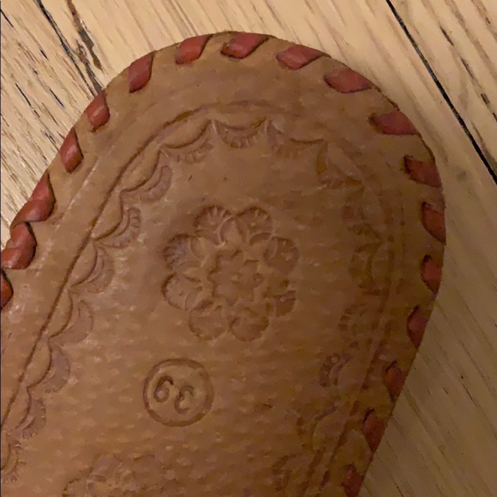 Handmade Leather Mules - Picture 3 of 5